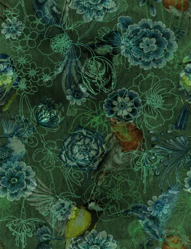 mondilab Flower Field Green (100350)